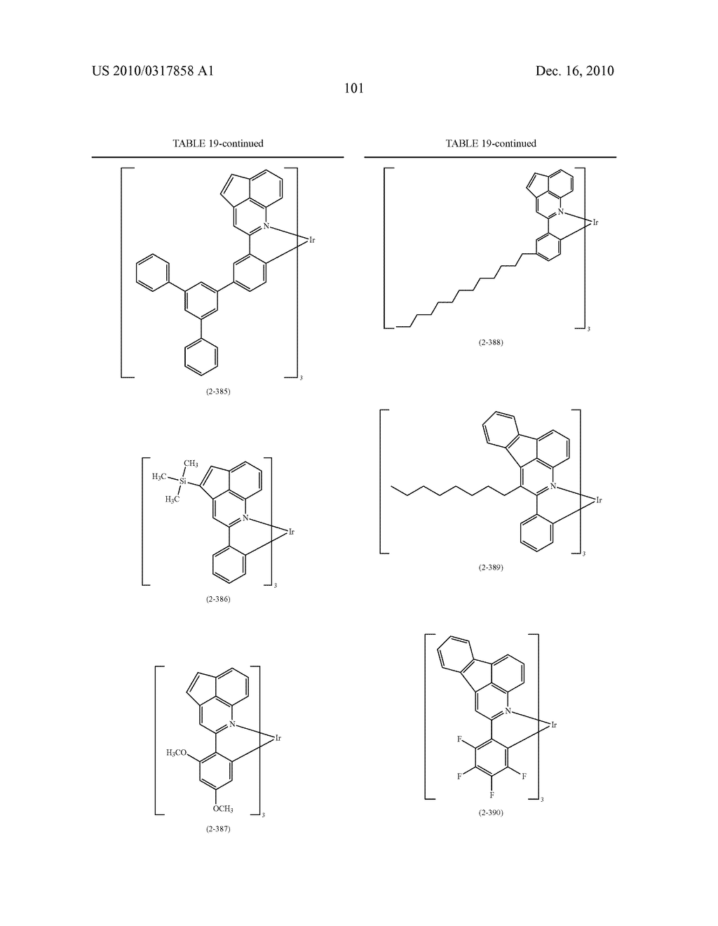 METAL COORDINATION COMPOUND AND LIGHT-EMITTING MATERIAL CONTAINING THE SAME - diagram, schematic, and image 108