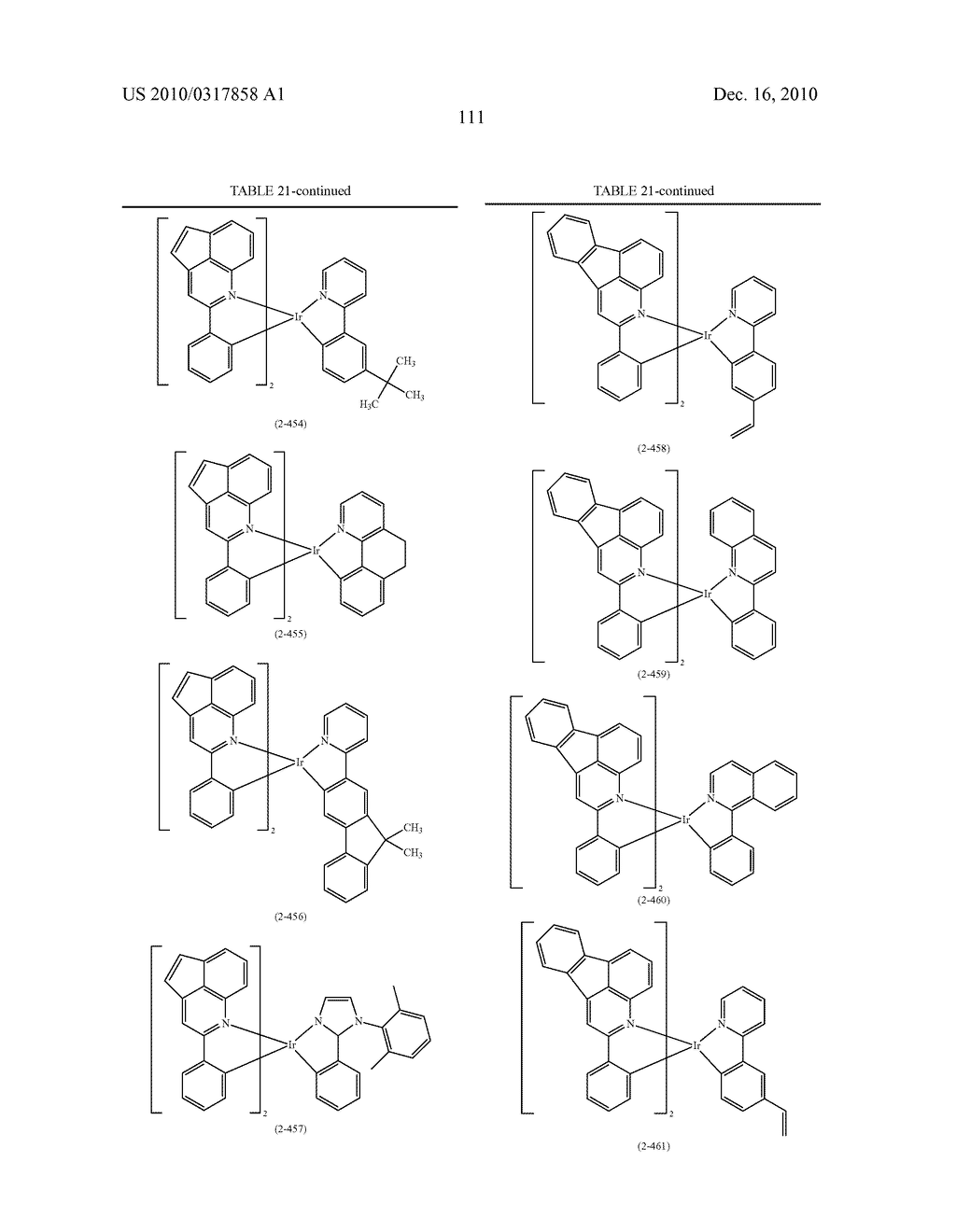 METAL COORDINATION COMPOUND AND LIGHT-EMITTING MATERIAL CONTAINING THE SAME - diagram, schematic, and image 118