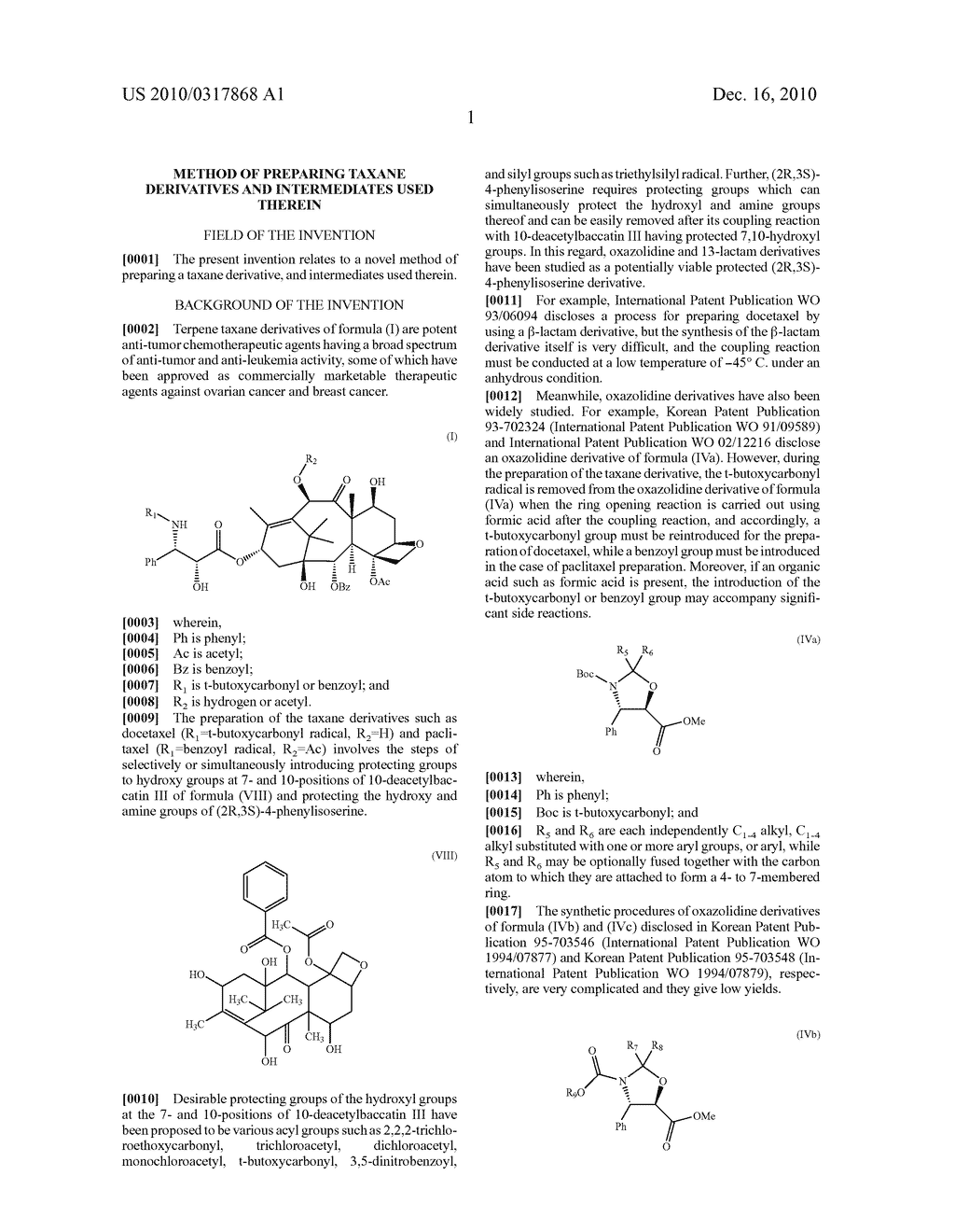 METHOD OF PREPARING TAXANE DERIVATIVES AND INTERMEDIATES USED THEREIN - diagram, schematic, and image 02