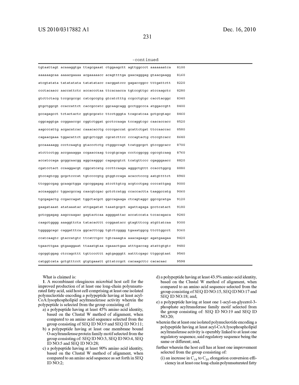 LONG CHAIN OMEGA-3 AND OMEGA-6 POLYUNSATURATED FATTY ACID BIOSYNTHESIS BY EXPRESSION OF ACYL-CoA LYSOPHOSPHOLIPID ACYLTRANSFERASES - diagram, schematic, and image 246