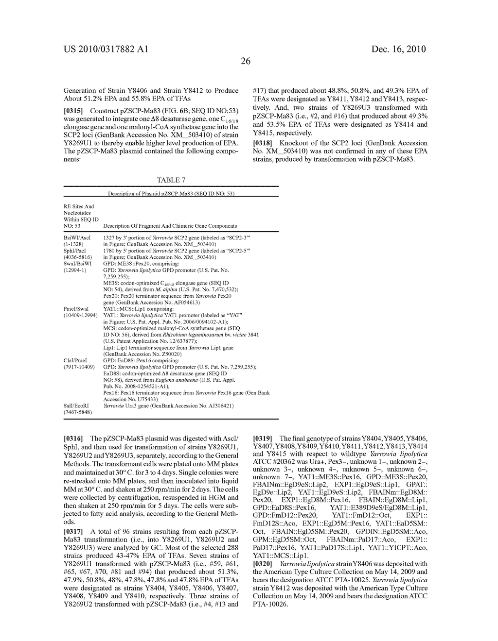 LONG CHAIN OMEGA-3 AND OMEGA-6 POLYUNSATURATED FATTY ACID BIOSYNTHESIS BY EXPRESSION OF ACYL-CoA LYSOPHOSPHOLIPID ACYLTRANSFERASES - diagram, schematic, and image 41