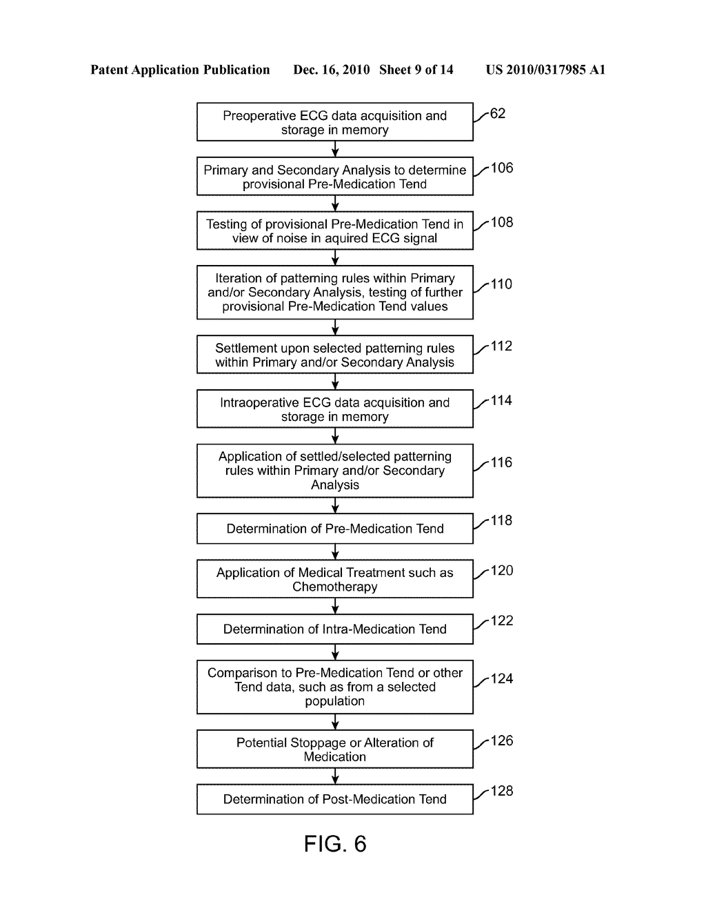 SYSTEM FOR QUANTITATIVE ASSESSMENT OF CARDIAC ELECTRICAL EVENTS - diagram, schematic, and image 10