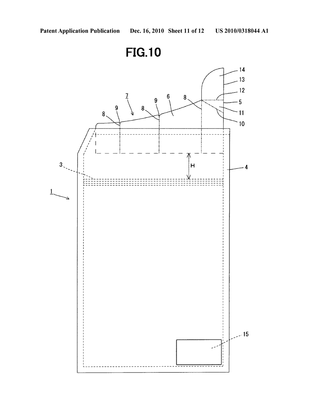 PORTABLE URINE BAG - diagram, schematic, and image 12