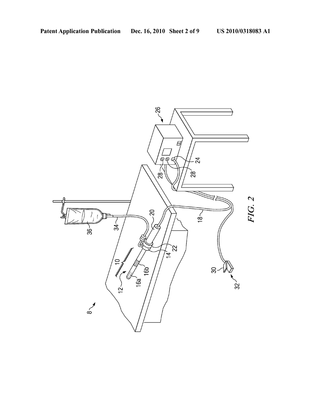 ELECTROSURGICAL SYSTEM AND METHOD FOR STERILIZING CHRONIC WOUND TISSUE - diagram, schematic, and image 03