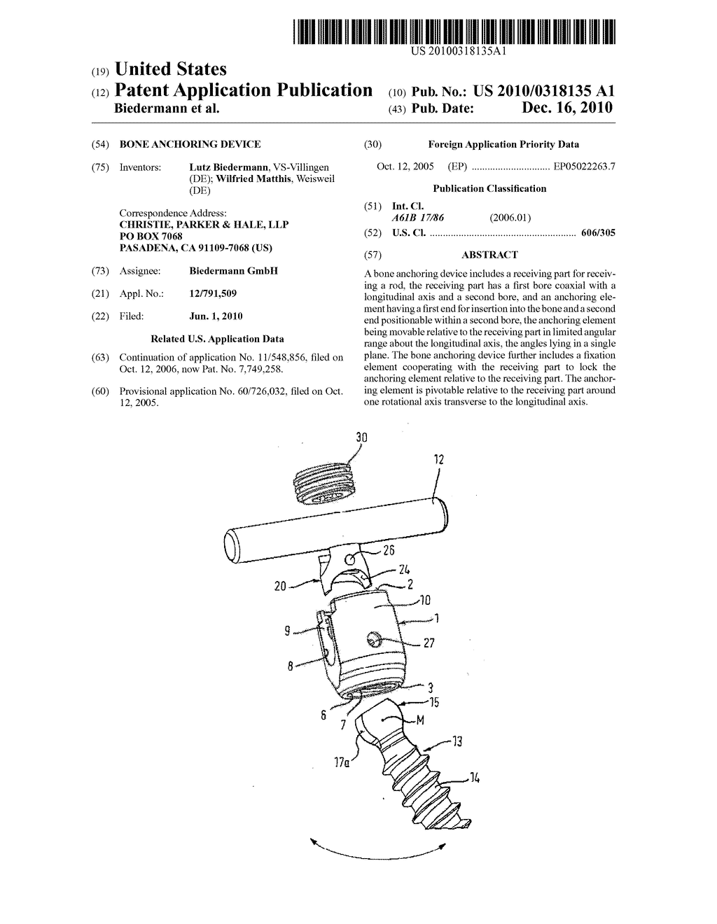 BONE ANCHORING DEVICE - diagram, schematic, and image 01