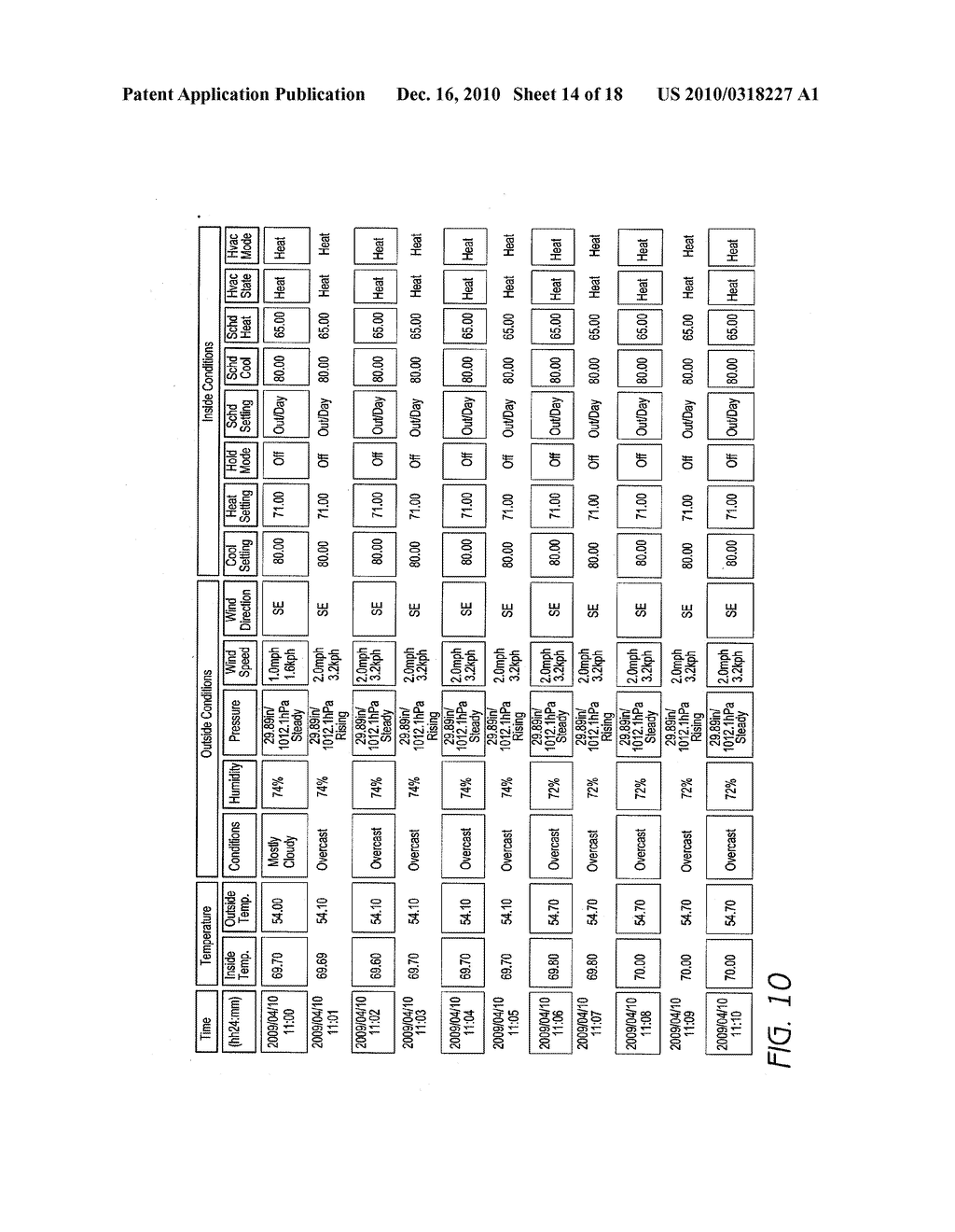 SYSTEM, METHOD AND APPARATUS FOR JUST-IN-TIME CONDITIONING USING A THERMOSTAT - diagram, schematic, and image 15