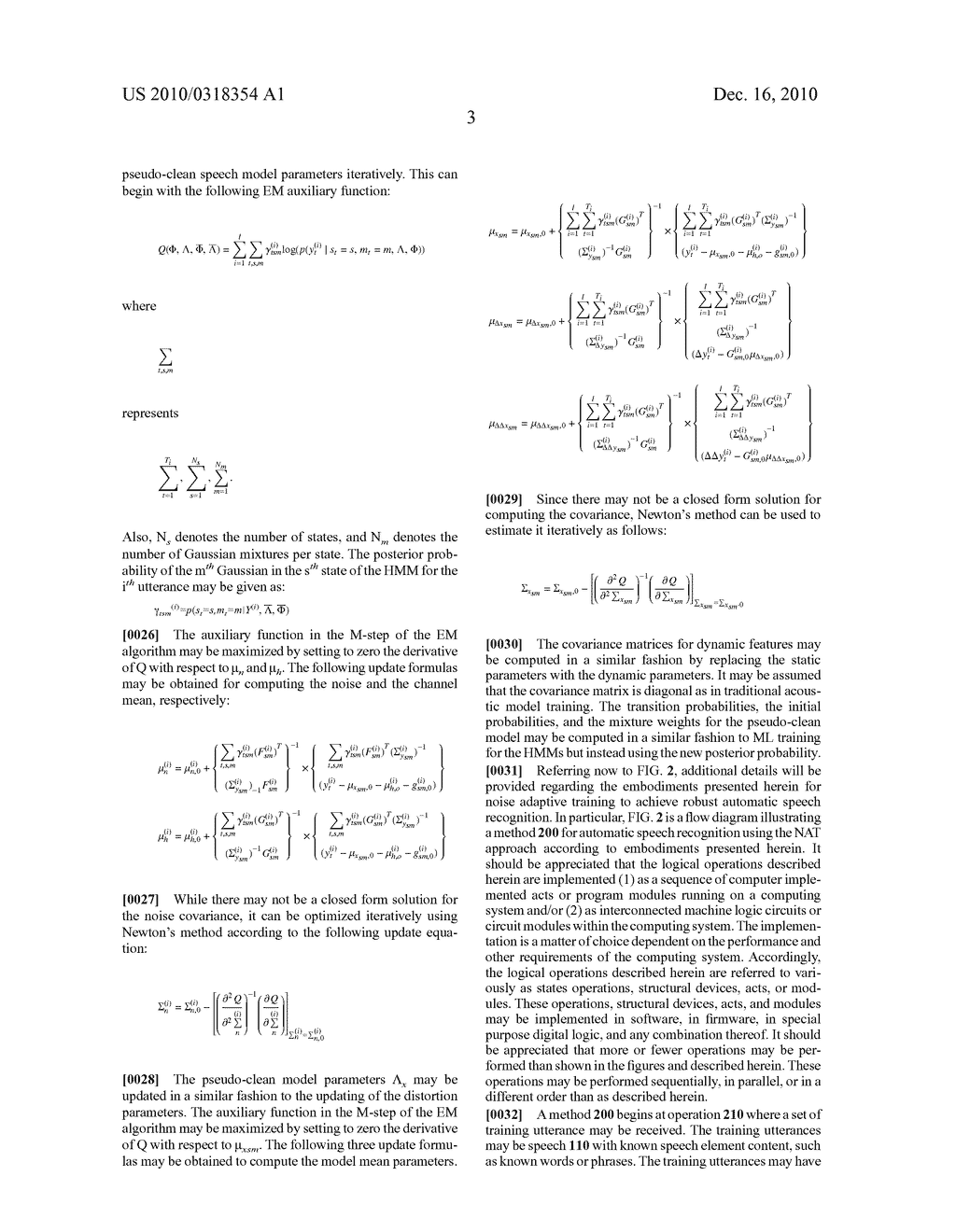 NOISE ADAPTIVE TRAINING FOR SPEECH RECOGNITION - diagram, schematic, and image 08