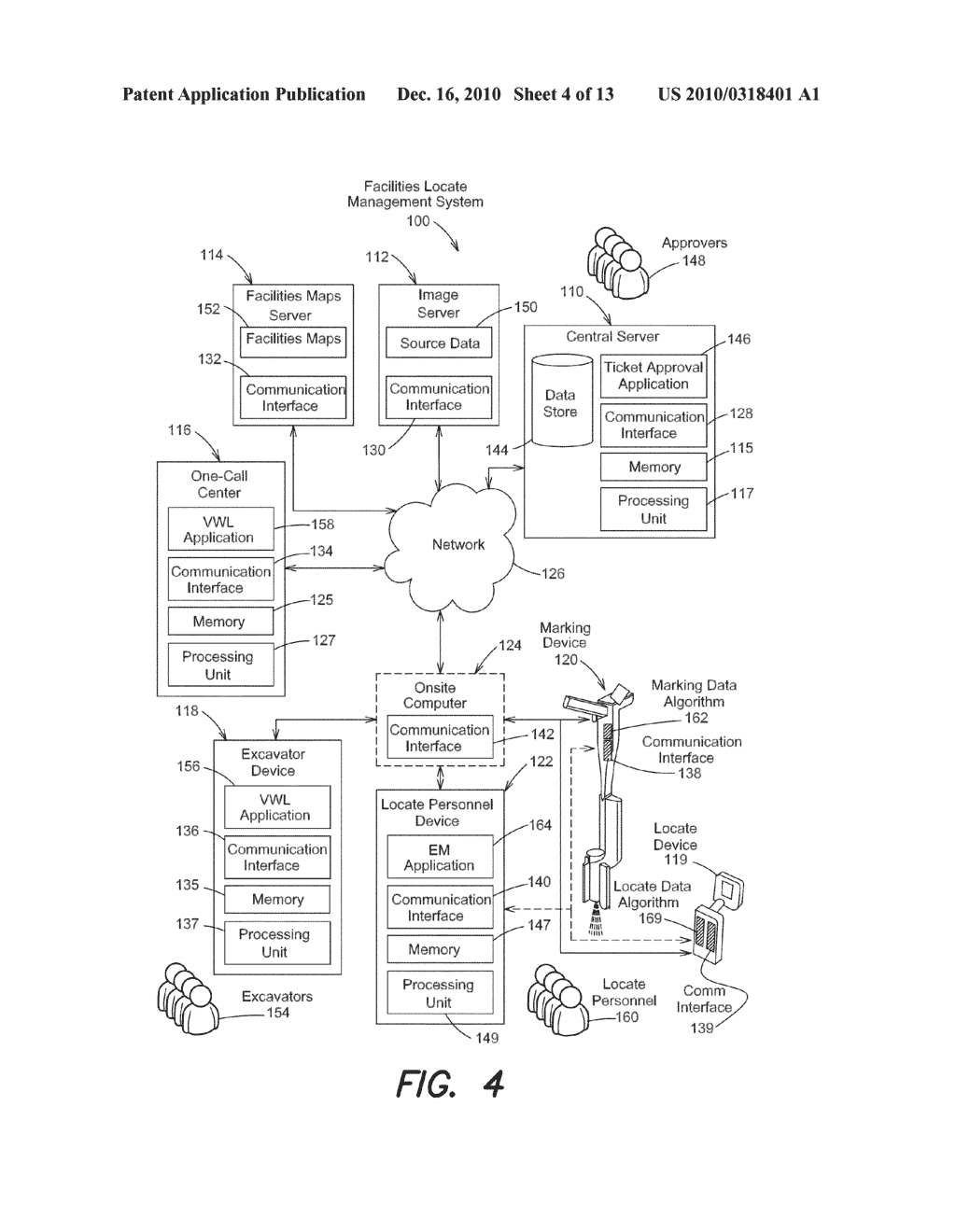 METHODS AND APPARATUS FOR PERFORMING LOCATE AND/OR MARKING OPERATIONS WITH IMPROVED VISIBILITY, QUALITY CONTROL AND AUDIT CAPABILITY - diagram, schematic, and image 05