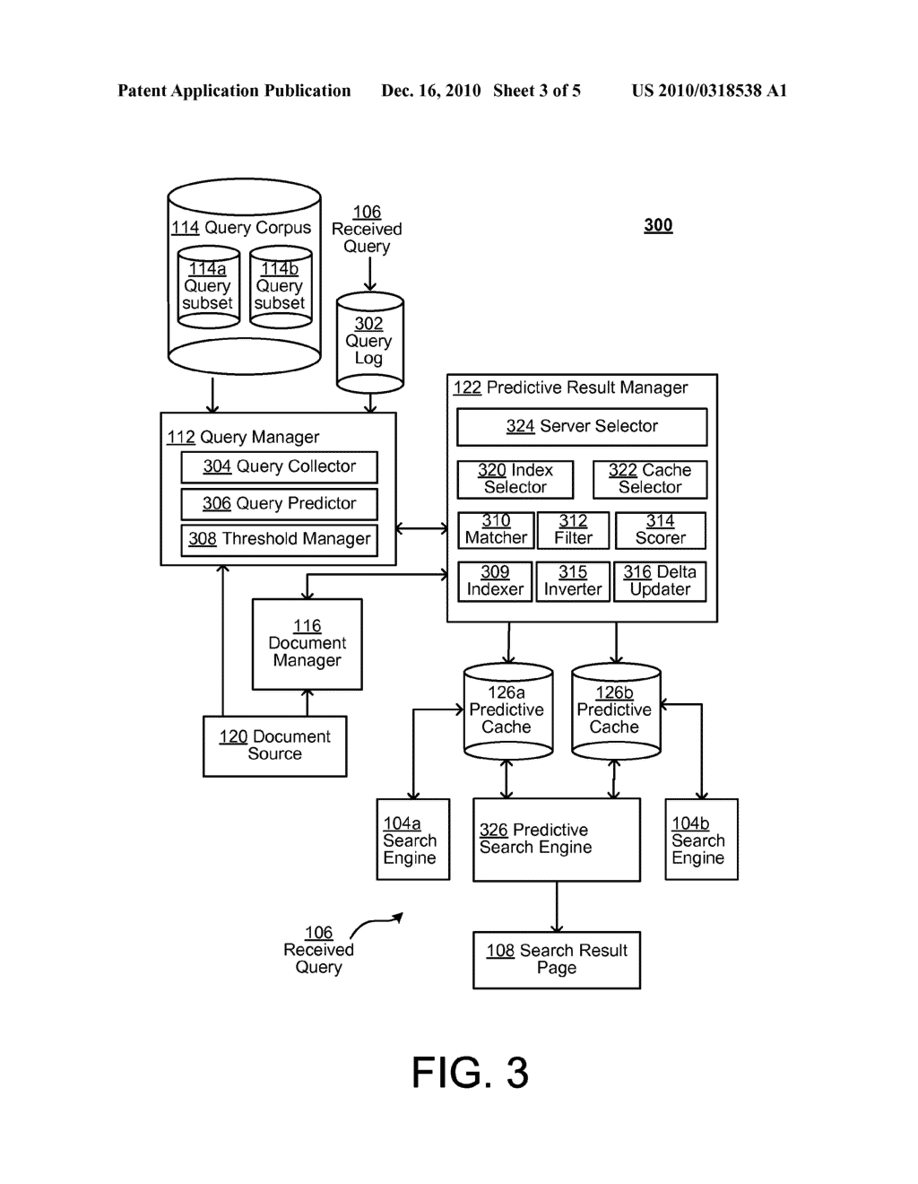 PREDICTIVE SEARCHING AND ASSOCIATED CACHE MANAGEMENT - diagram, schematic, and image 04