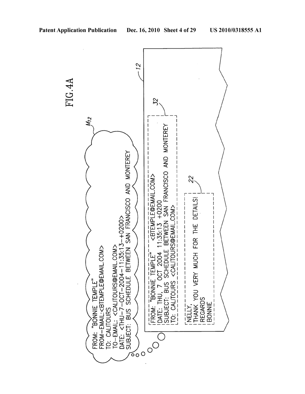 INDEXING AND SEARCHING OF ELECTRONIC MESSAGE TRANSMISSION THREAD SETS - diagram, schematic, and image 05