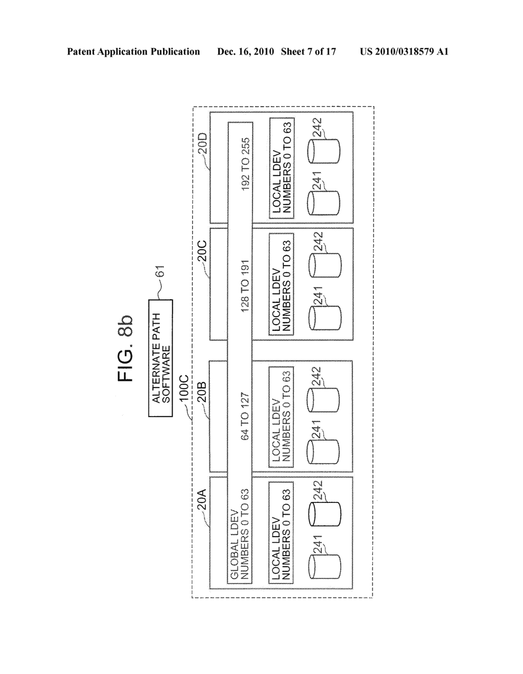Control Device for Storage System Capable of Acting as a Constituent Element of Virtualization Storage System - diagram, schematic, and image 08