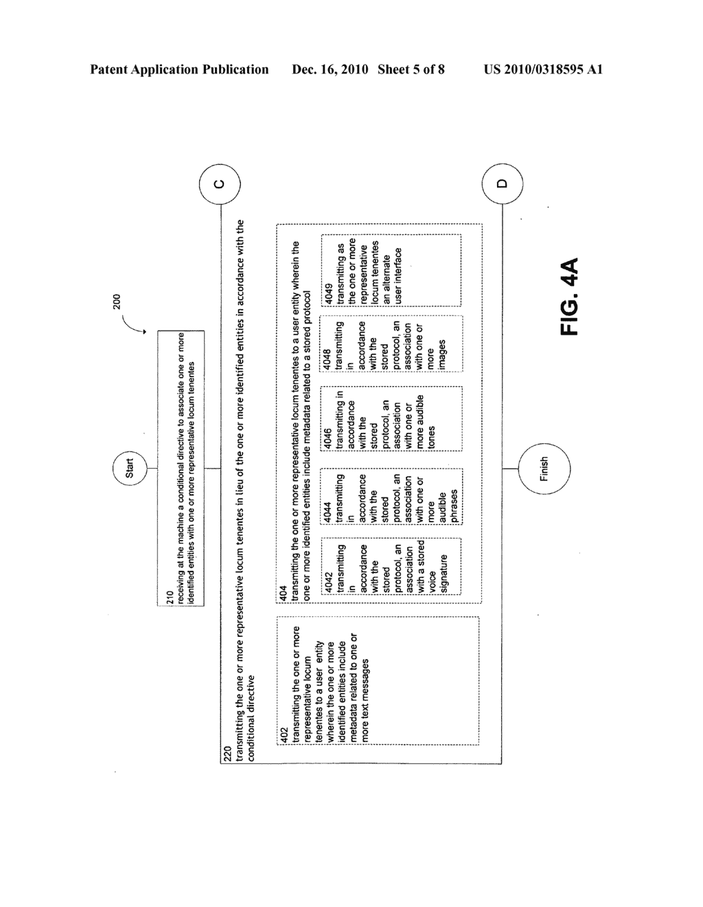 System and method for conditionally transmitting one or more locum tenentes - diagram, schematic, and image 06