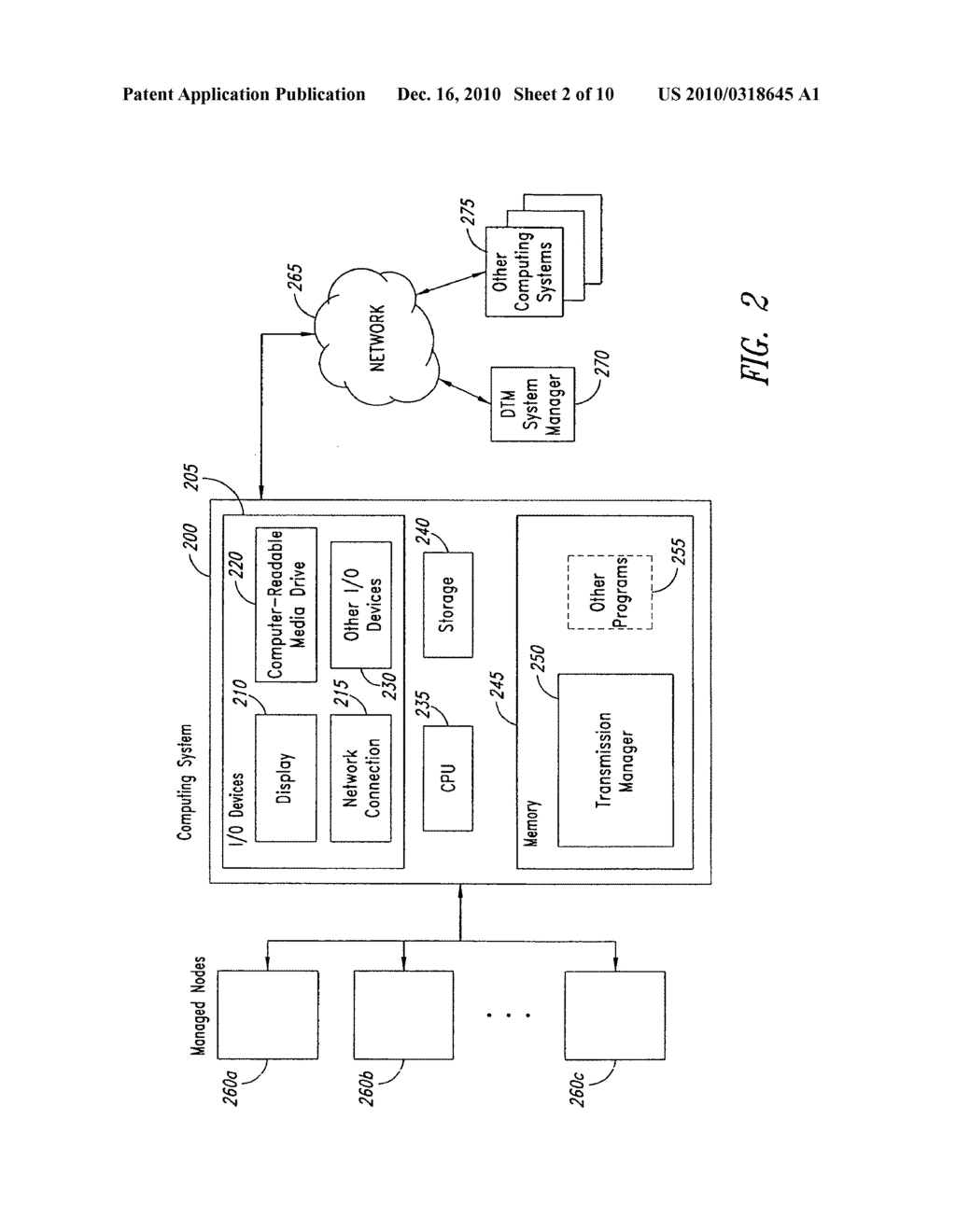 MANAGING COMMUNICATIONS BETWEEN COMPUTING NODES - diagram, schematic, and image 03