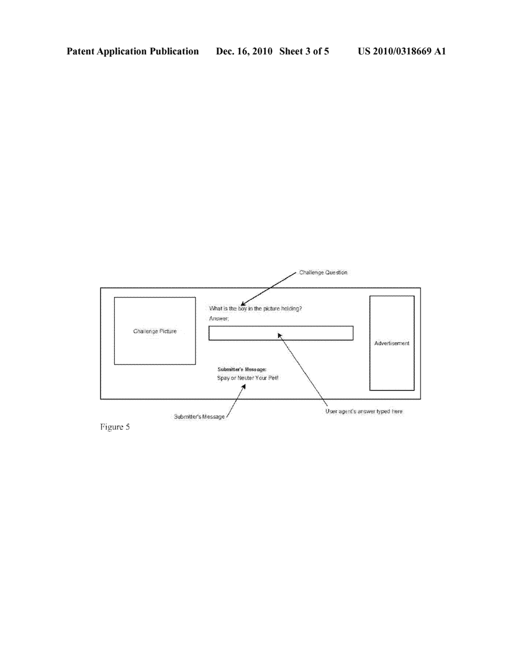 Human Interactive Proof System and Apparatus that Enables Public Contribution of Challenges for Determining Whether an Agent is a Computer or a Human - diagram, schematic, and image 04