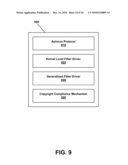 METHOD AND SYSTEM FOR CONTROLLING PRESENTATION OF COMPUTER READABLE MEDIA ON A MEDIA STORAGE DEVICE diagram and image