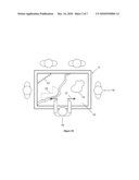 METHOD AND APPARATUS CONTINUING ACTION OF USER GESTURES PERFORMED UPON A TOUCH SENSITIVE INTERACTIVE DISPLAY IN SIMULATION OF INERTIA diagram and image