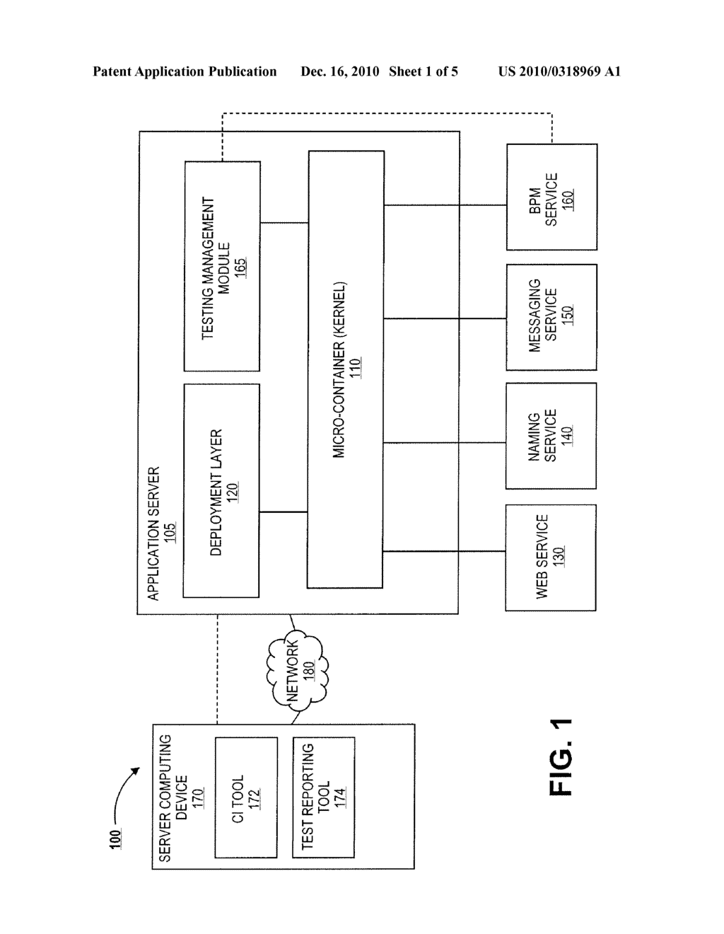 Mechanism for Automated and Unattended Process for Testing Software Applications - diagram, schematic, and image 02