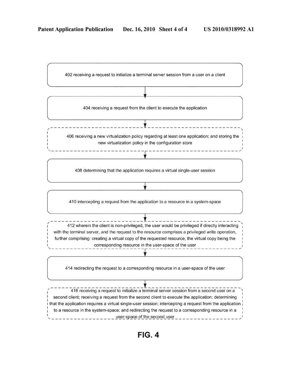 TERMINAL SERVICES APPLICATION VIRTUALIZATION FOR COMPATABILITY - diagram, schematic, and image 05