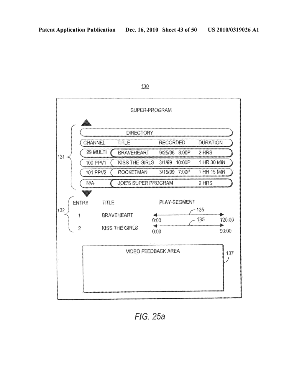 CLIENT SERVER BASED INTERACTIVE TELEVISION PROGRAM GUIDE SYSTEM WITH REMOTE SERVER RECORDING - diagram, schematic, and image 44