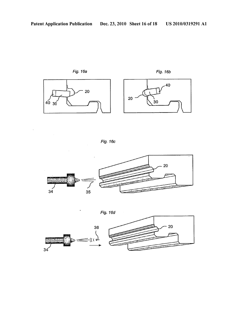 MECHANICAL LOCKING OF FLOOR PANELS - diagram, schematic, and image 17