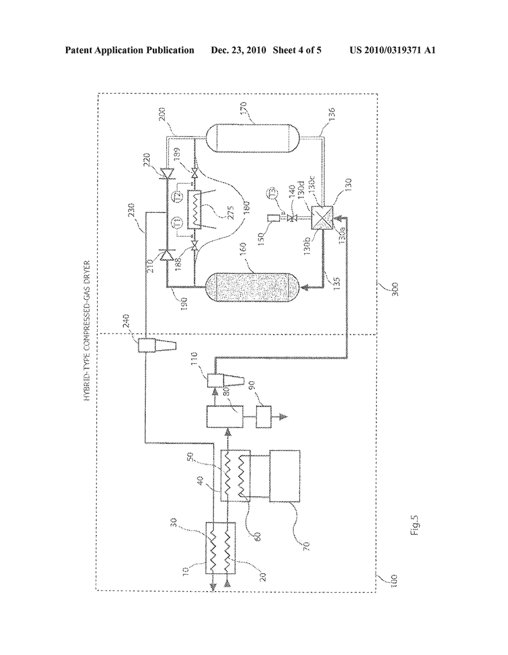 METHOD AND APPARATUS FOR DRYING COMPRESSED GASES - diagram, schematic, and image 05