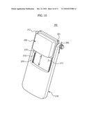 Lever for dispenser and refrigerator having the same diagram and image