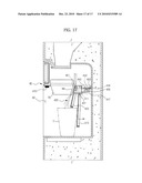 LEVER FOR DISPENSER AND REFRIGERATOR HAVING THE SAME diagram and image