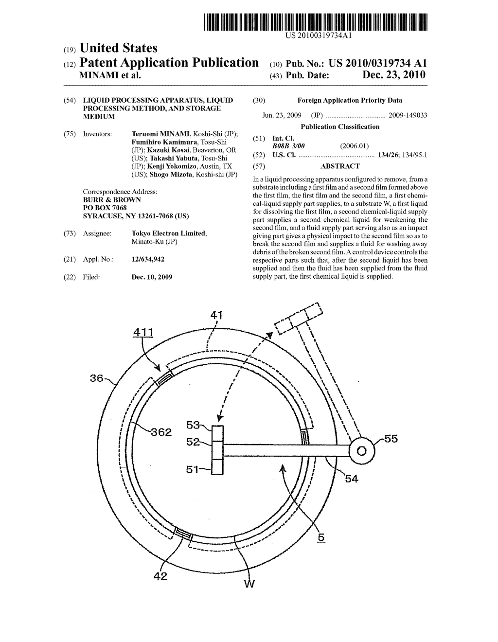 LIQUID PROCESSING APPARATUS, LIQUID PROCESSING METHOD, AND STORAGE MEDIUM - diagram, schematic, and image 01