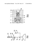 DEVICE FOR FILLING AND DISTRIBUTING GAS AND ASSEMBLY COMPRISING SUCH A DEVICE diagram and image