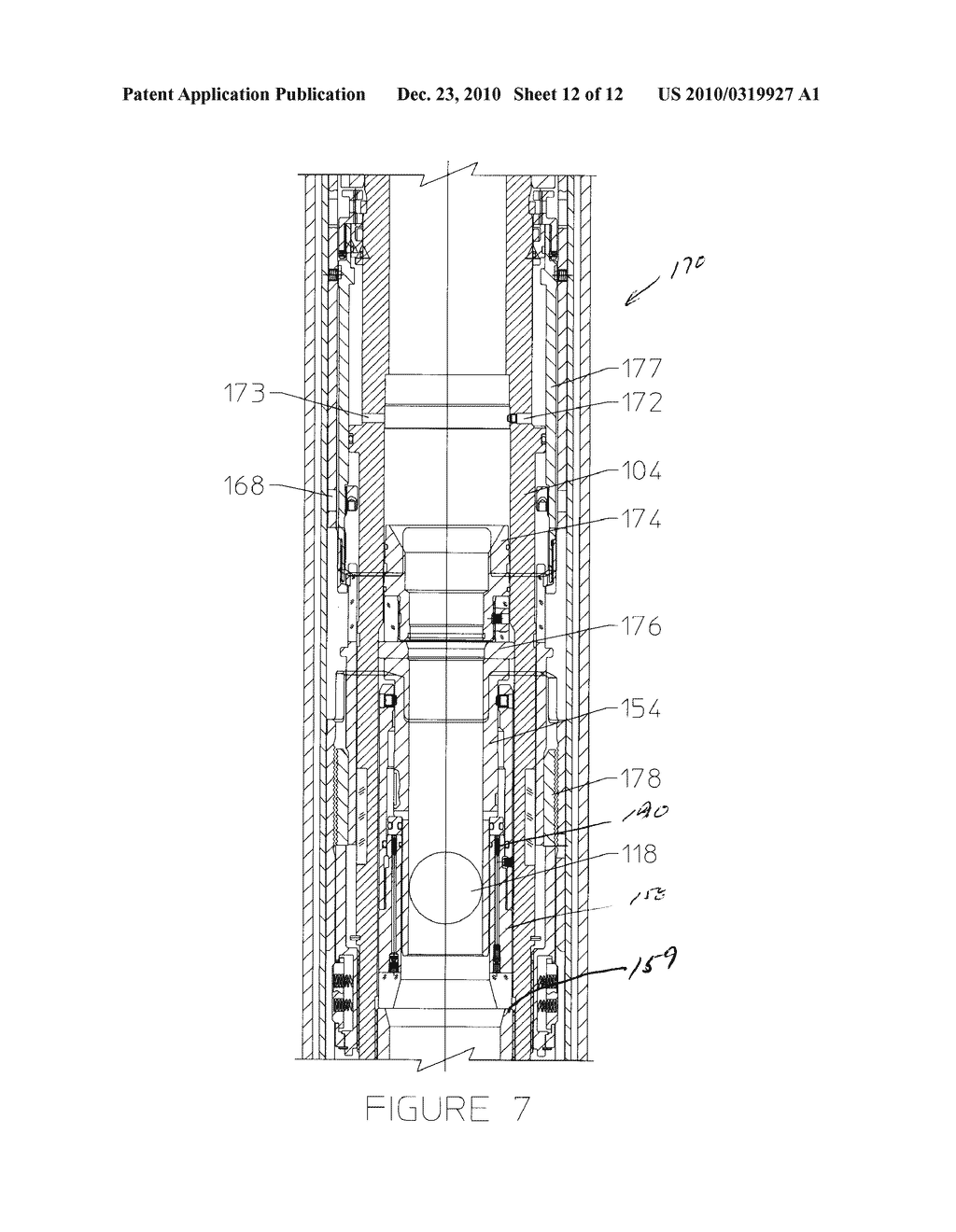 Downhole Tool with Hydraulic Closure Seat - diagram, schematic, and image 13