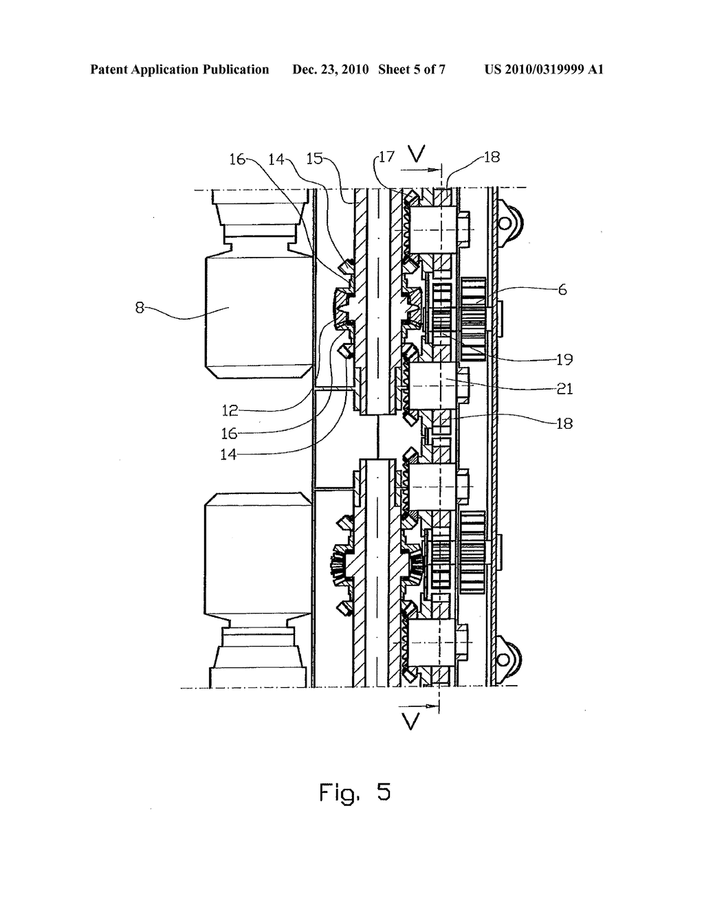  Device for an Electromechanical Hoisting Machine, Especially for Use When Drilling Oil and Gas Wells - diagram, schematic, and image 06