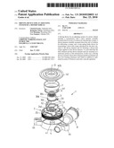 Driving device for an adjusting system of a motor vehicle diagram and image