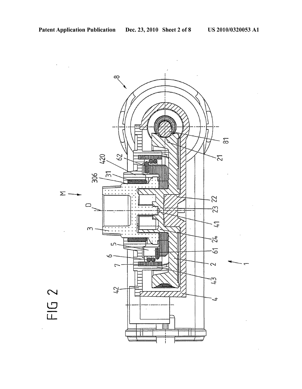 Driving device for an adjusting system of a motor vehicle - diagram, schematic, and image 03