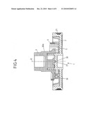 Driving device for an adjusting system of a motor vehicle diagram and image