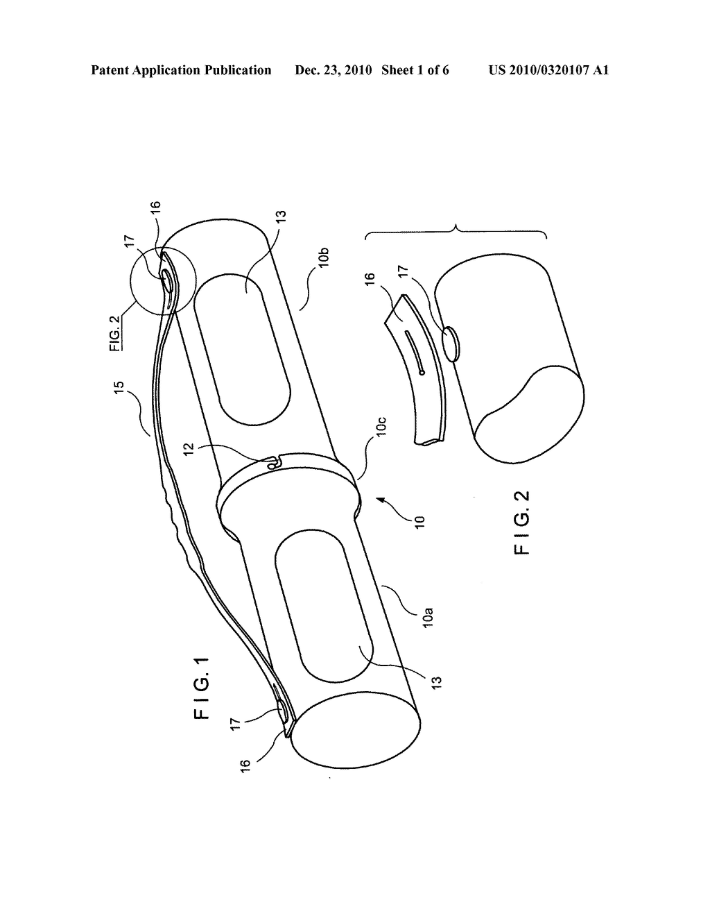 Large paint roller sleeve storage container - diagram, schematic, and image 02