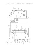 CONTAINER, AND DEVICE AND METHOD FOR PRODUCING A DISINFECTING SOLUTION diagram and image