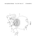 STRUCTURE OF SPRAYING DEVICE diagram and image