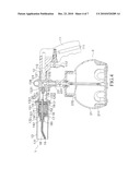 STRUCTURE OF SPRAYING DEVICE diagram and image