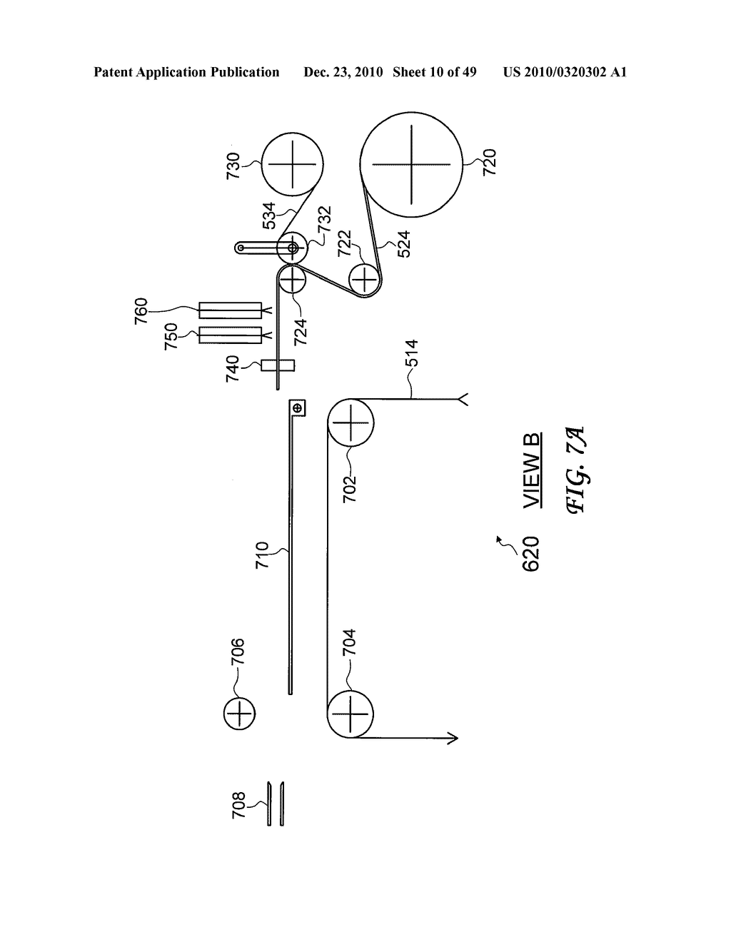 In-Line Formed Core Supporting a Wound Web - diagram, schematic, and image 11