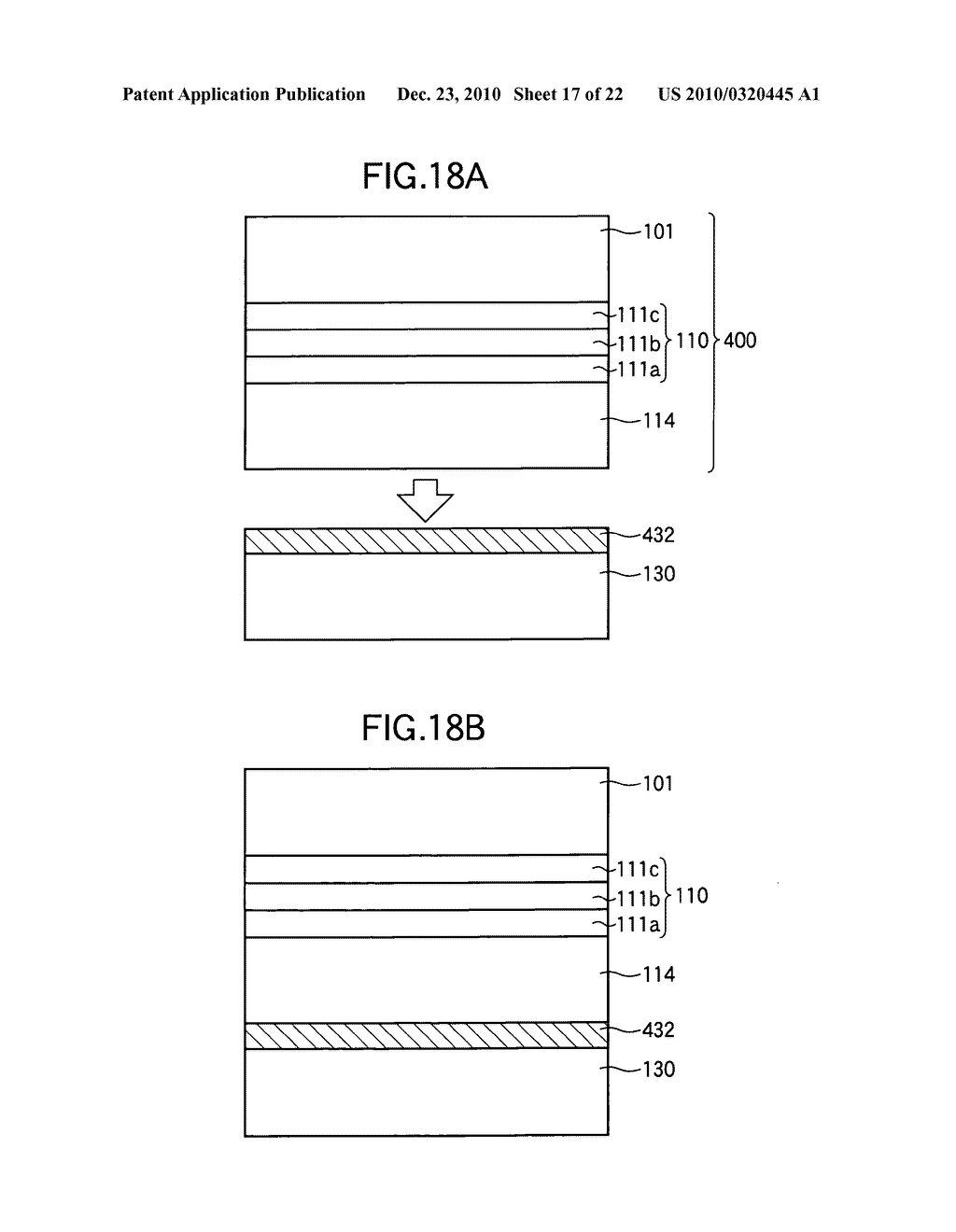 Separation method of nitride semiconductor layer, semiconductor device, manufacturing method thereof, semiconductor wafer, and manufacturing method thereof - diagram, schematic, and image 18