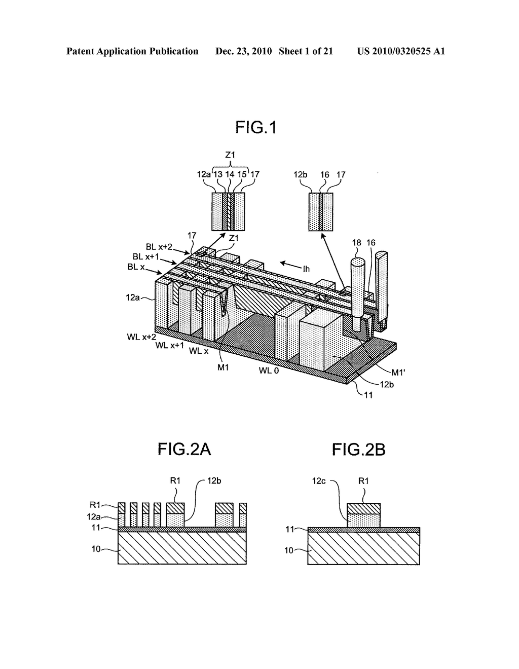 NONVOLATILE SEMICONDUCTOR MEMORY DEVICE AND METHOD OF MANUFACTURING NONVOLATILE SEMICONDUCTOR MEMORY DEVICE - diagram, schematic, and image 02