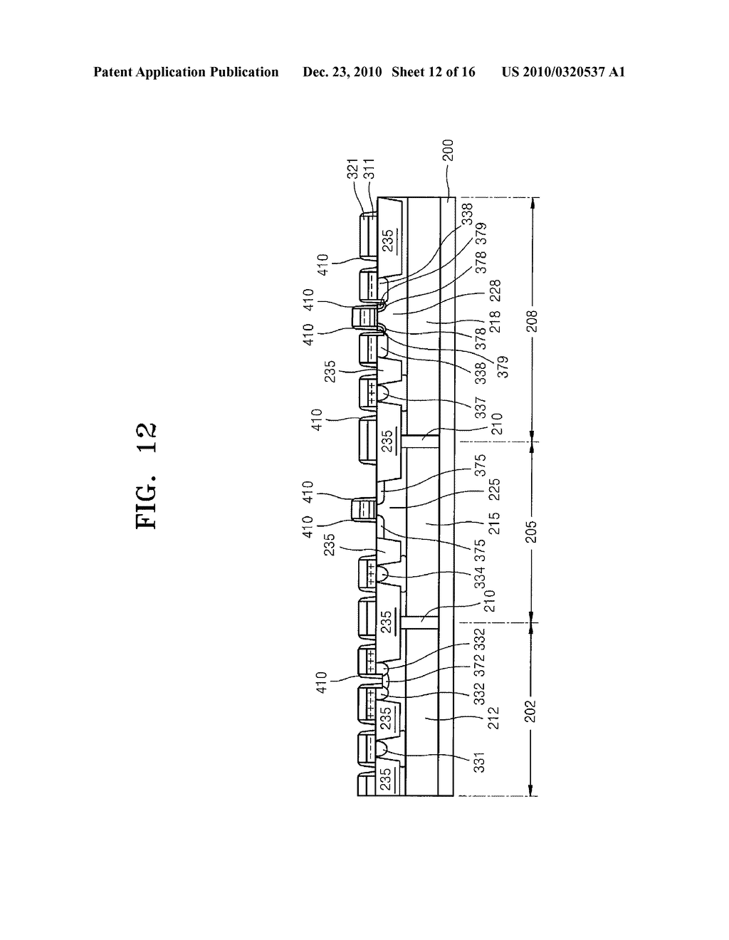 SEMICONDUCTOR DEVICE AND METHOD OF FABRICATING THE SAME - diagram, schematic, and image 13