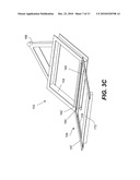 SYSTEM AND METHOD OF TRANSPORTING AND POSITIONING A DEPLOYABLE PREFABRICATED STRUCTURE diagram and image