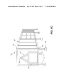 SYSTEM AND METHOD OF TRANSPORTING AND POSITIONING A DEPLOYABLE PREFABRICATED STRUCTURE diagram and image