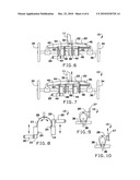 Motion transfer mechanism for transferring reciprocal motion to rotary motion and rider-propelled vehicle utilizing motion transfer mechanism diagram and image