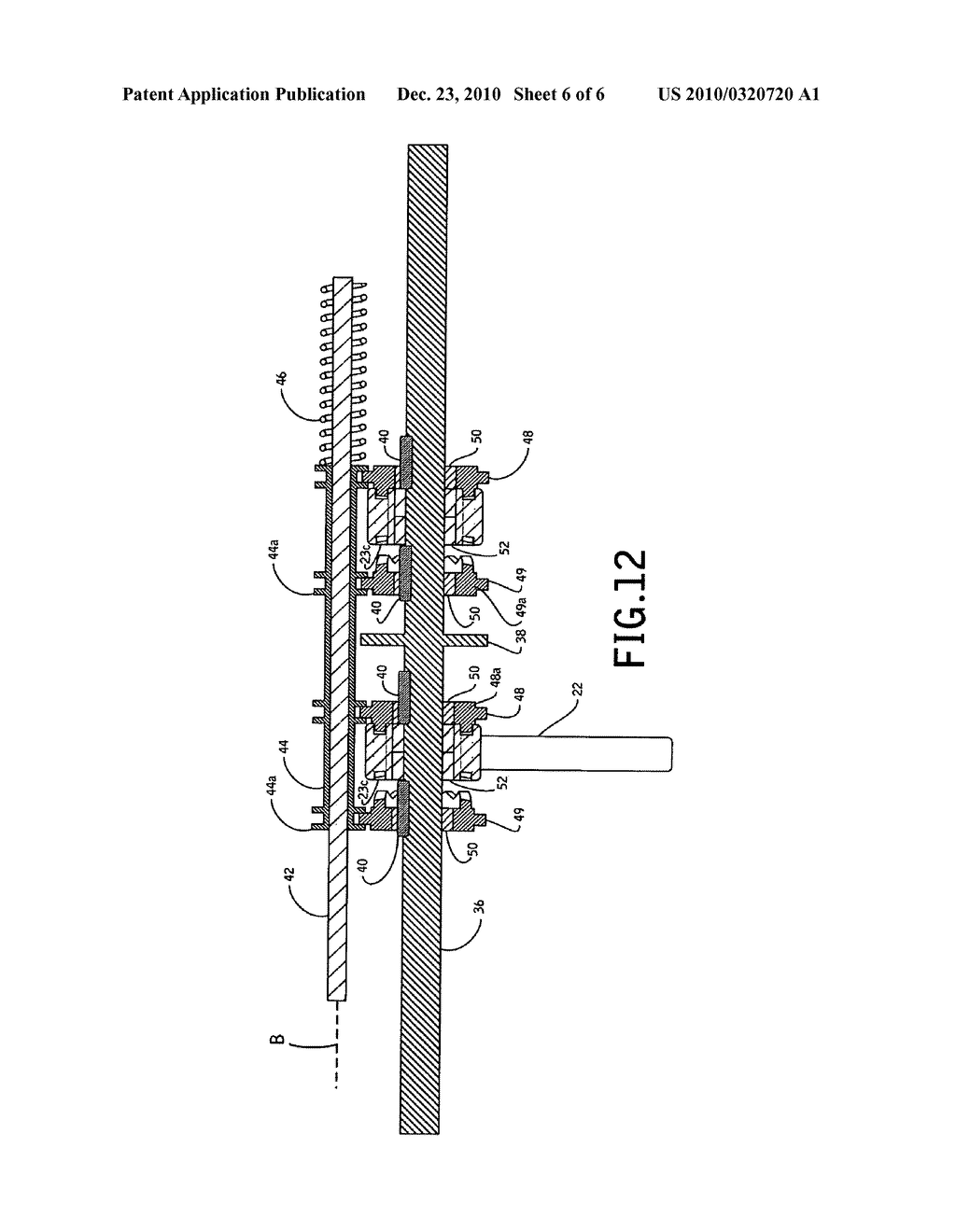 Motion transfer mechanism for transferring reciprocal motion to rotary motion and rider-propelled vehicle utilizing motion transfer mechanism - diagram, schematic, and image 07