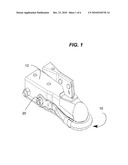 Resiliently deformable padding installed on a hitch so as to protect bumpers diagram and image