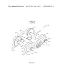 Railway car independent axles with axle locking mechanism diagram and image