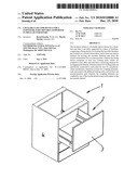 LOCKABLE EJECTOR DEVICE FOR A FURNITURE PART MOVABLY SUPPORTED IN PIECE OF FURNITURE diagram and image