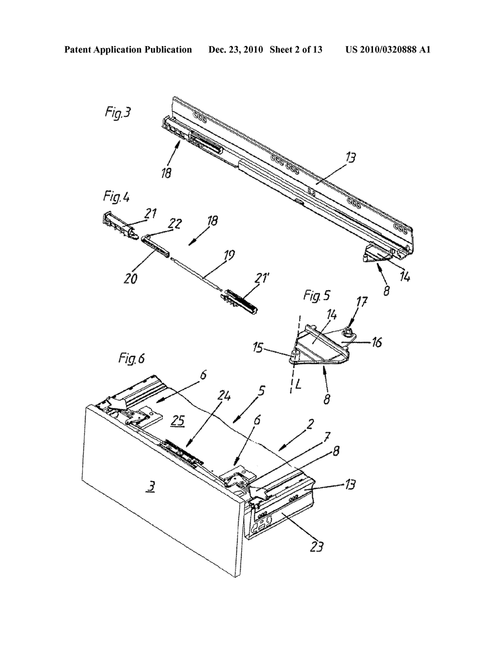 LOCKABLE EJECTOR DEVICE FOR A FURNITURE PART MOVABLY SUPPORTED IN PIECE OF FURNITURE - diagram, schematic, and image 03